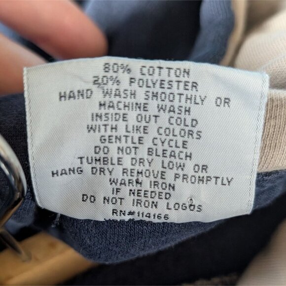 VTG Colosseum Penn State Hoodie Nittany Lions Unisex L Embroidered Heavy Knit - Picture 8 of 8